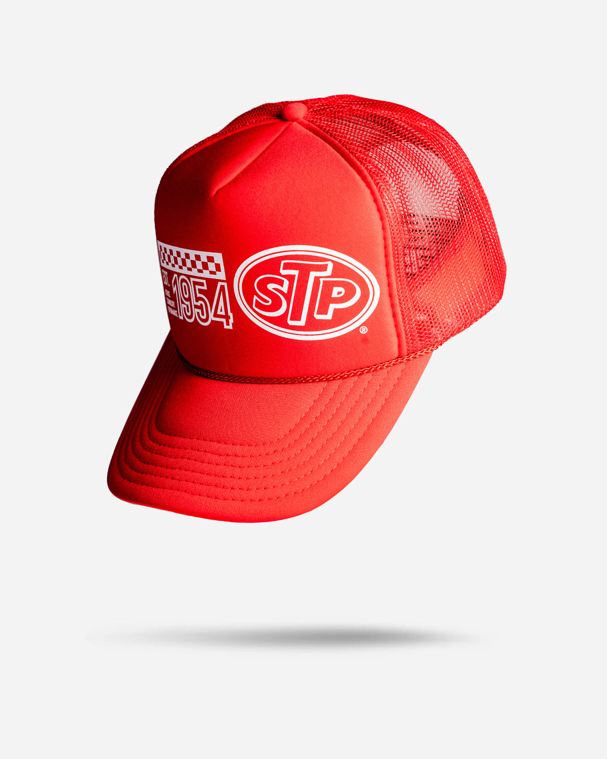 STP Red Trucker Hat