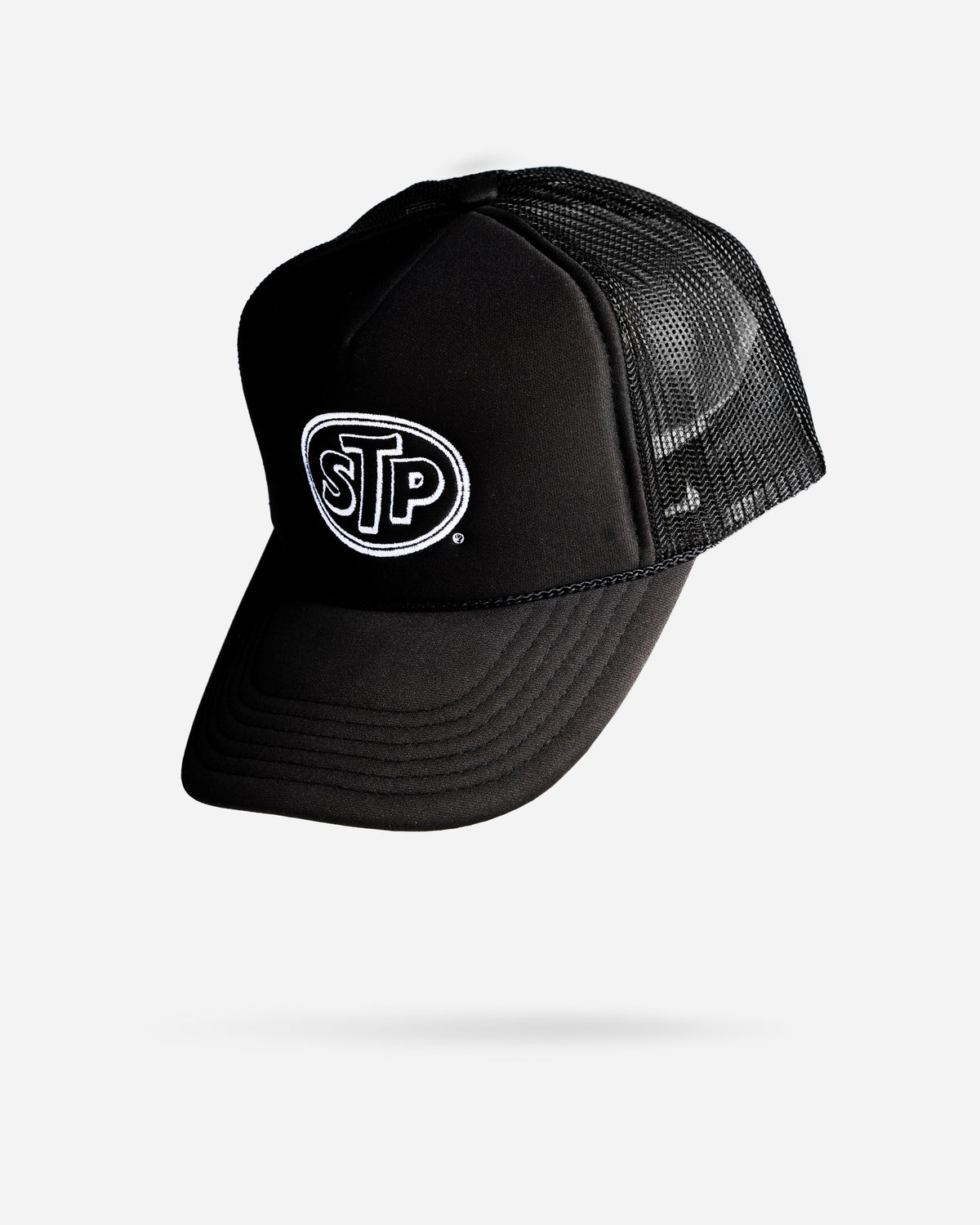 STP Black Trucker Hat