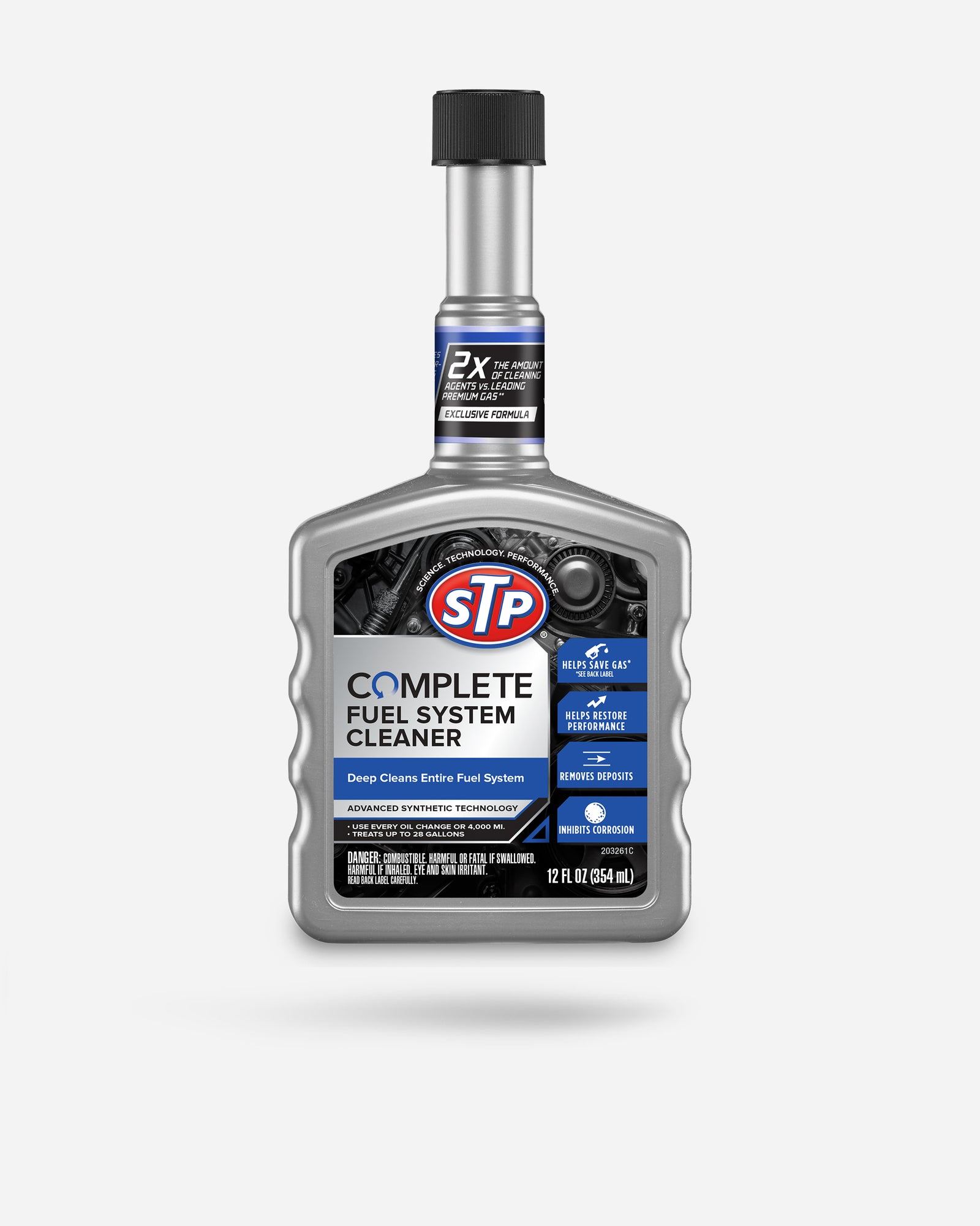 STP Complete Fuel System Cleaner (Deep Cleans Fuel System) 12oz